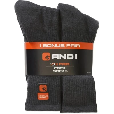 Paquete de 11 calcetines AND1® para hombre "COMPRESIÓN DE ARCO ~ talón y puntera reforzados" Foto 1 de 4