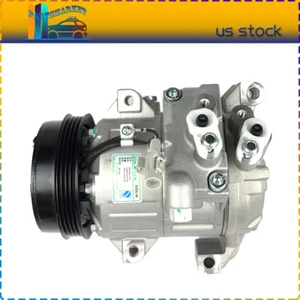 AC Air Compressor & Clutch 2006 2007 2008 Fits Suzuki Grand Vitara 2.7L - Picture 1 of 4