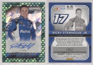 2016 Prizm NASCAR Driver Signatures Green Flag /99 Ricky Stenhouse Jr #RS.2 Auto