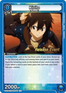 Kirito Release - UEPR/SAO-1-040 NM - Union Arena - Foto 1 di 1