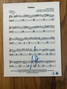 Mariah Carey SIGNIERTES AUTOGRAMM FANTASY LRIC BLATT BECKETT BAS - Bild 1 von 3