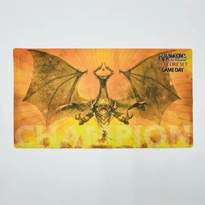 Alfombra de juego oficial Magic Nicol Bolas Champion 2013 conjunto básico Gameday MTG TCG rara - Imagen 1 de 8