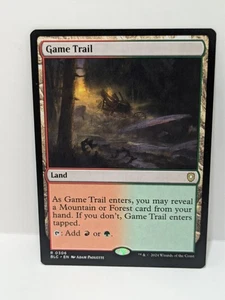 Game Trail - Bloomburrow - Rare - Regular - Land - BLC 306 - - Picture 1 of 2