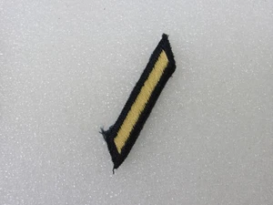 Raya de servicio alistada del ejército de Estados Unidos para 3 años de servicio coser oro sobre azul pequeña - Imagen 1 de 2