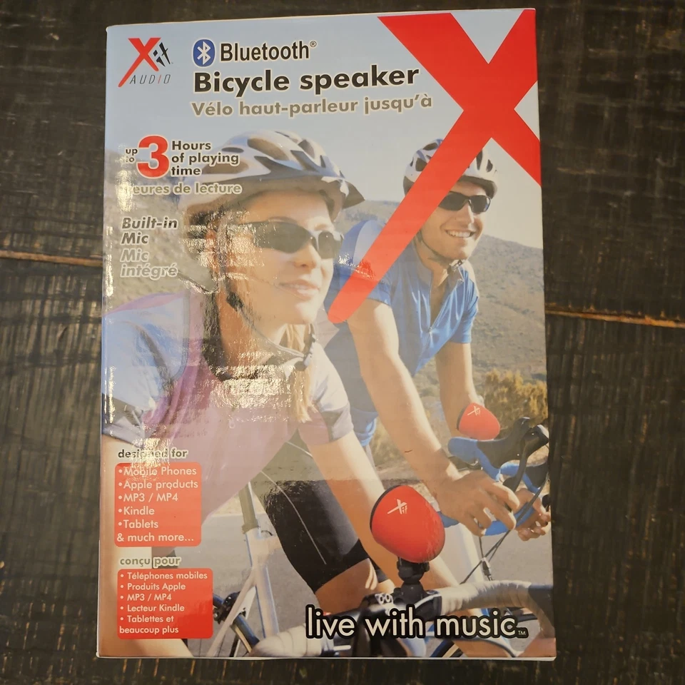 Xit Audio Bluetooth Bicycle Speaker System for Android iPods, iPhones, etc. - Image 1 of 4
