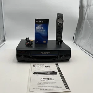 ⭐️Panasonic PV-8450 mit Fernbedienung Blue Line Videorecorder 4-Kopf/Recorder/SERVICED⭐️ - Bild 1 von 13