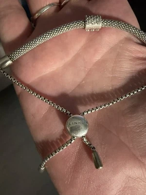 Links of london Starlight pave Toggle adjustable Silver 925 Bracelet  - Image 1 of 4