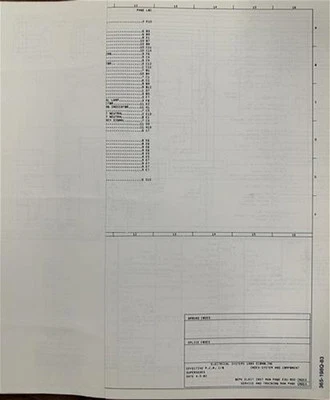 Ford Econoline 1983 furgoneta diagrama de cableado E100 E150 E250 E350 Club Wagon eléctrico Foto 1 de 3