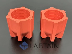 Beckman Coulter Polypropylene Conical Bottle Adapter set of 2 - Picture 1 of 4