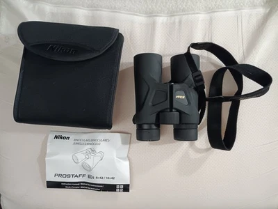 Nikon Prostaff 3S Binoculars 10x42mm 7° Waterproof - Great Condition - Image 1 of 4