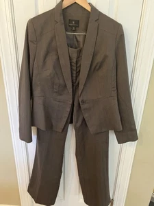 WORTHINGTON Mujer Pantalón de Carrera Traje Talla 12 Un Botón Blazer Pierna Recta - Imagen 1 de 10