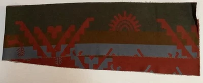 Pendleton wool Jacquard Fabric remnant 9”x64” - Image 1 of 2