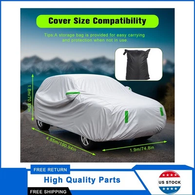 Cubierta completa de auto para Chevrolet Equinox interior, exterior, cochera, sótano 210T Foto 1 de 4