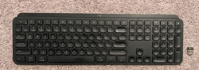 Logitech MX Keys S for PC/Mac Wireless Keyboard Black - Image 1 of 3