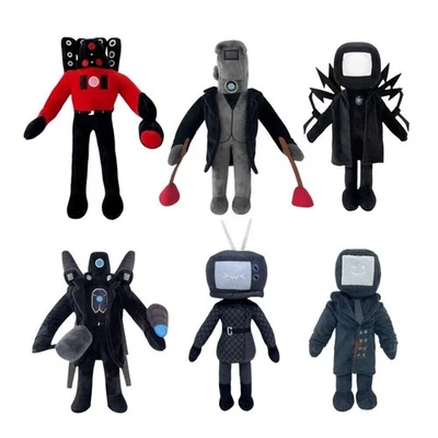 MARKENLOS Skibidi Toilet Titan Monitorman Speakerman TV man Plush Stuffed Doll Toys Gifts