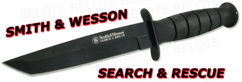 Smith & Wesson Search & Rescue Tanto w/ Sheath CKSURT - Image 1 of 1