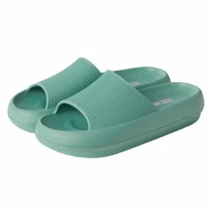 32 Degrees Mens Womens Sandals Green Cushion Slide Slip-On Shower Indoor LARGE - Picture 1 of 5