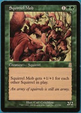 Squirrel Mob Odyssey PLD Green Rare MAGIC GATHERING CARD (ID# 247929) ABUGames