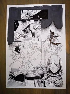 BATGIRL 4 Seite 15 UNGLAUBLICHE KAMPFSEITE BATGIRL GEGEN DEN SPIEGEL ATEMBERAUBENDES STÜCK WOW - Bild 1 von 3