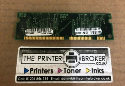 HP LaserJet 4000 5000 8000 4MB EDO 100 Pin DIMM Memory C4135AX A3521-60001 - Image 1 of 3