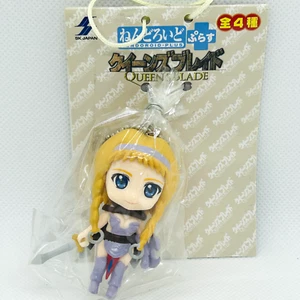 Queen's Blade Nendoroid plus Leina mascot Mini Figure Keychain New - Picture 1 of 4