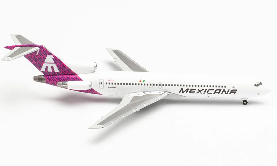 New! Herpa 535311 1:500 Mexicana Boeing 727-200 "Mitla" reg XA-MXC diecast model - Image 1 of 1