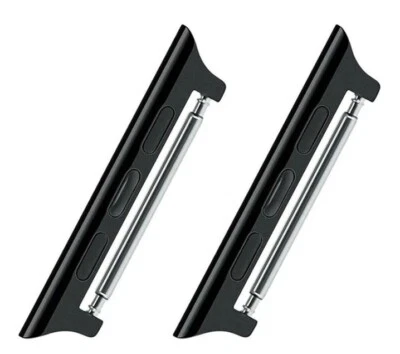 Small 38mm 40mm And 41mm  Black Watch Band Connector Adapters For Apple Watch - Image 1 of 4