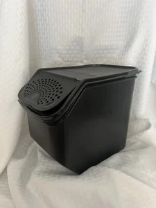 Tupperware Potato Onion  Smart Stackable Storage Container Keeper Black 8.3L - Picture 1 of 3