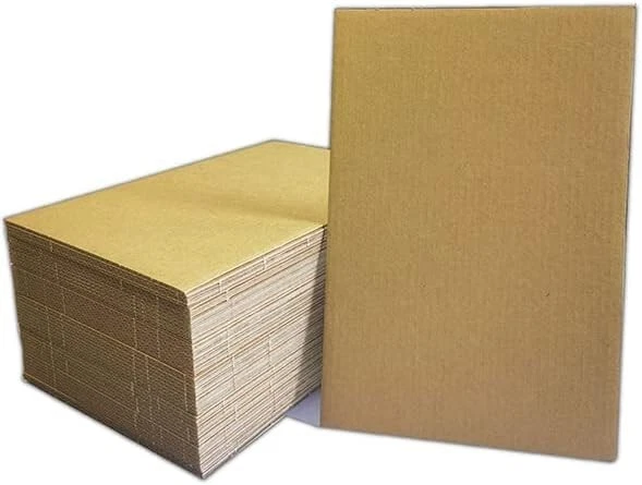 100 8.5x11 Corrugated Cardboard Pads Sturdy Insert Dividers 1/8" Thick - Image 1 of 1