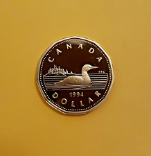 1994 Canadian Proof loon dollar