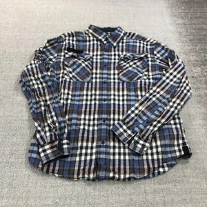 G Star Raw Shirt Mens 2XL XXL Button Up Orange Pearl Snap Western Casual - Picture 1 of 11