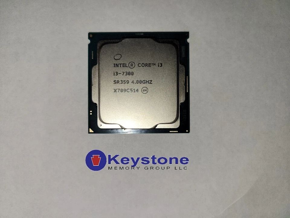 Intel Core I3 7300 SR359 LGA 1151 CPU Processor 4.00GHZ 2Cores *km - Image 1 of 1