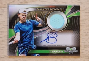 2024 Topps Graphite Tennis - Zizou Bergs - Autograph Relic - Bild 1 von 2