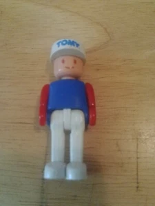 FIGURA DE OPERADOR MAESTRO TRAIN TRACK TOMY--DE COLECCIÓN (MIRA) - Imagen 1 de 2