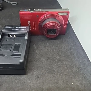 Canon PowerShot ELPH 190 IS 20MP 10x Optical Zoom Digital Camera - Working #4 - Picture 1 of 4