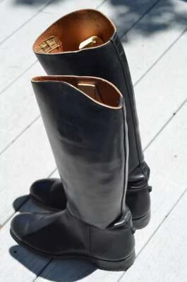 Botas de equitación ecuestres vintage Manfield H. Kauffmann & Sons - juego completo Foto 1 de 4