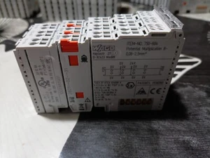 3 For New Without Box Plc Potentail Multiplication Wago Module 750-602 - Picture 1 of 2
