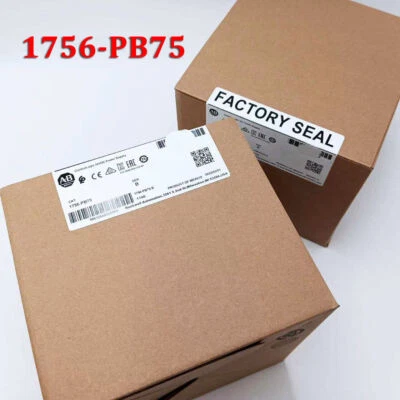 New Factory Sealed 1756-PB75 SER B ControlLogix 24V DC Power Supply US Free Tax - Image 1 of 2