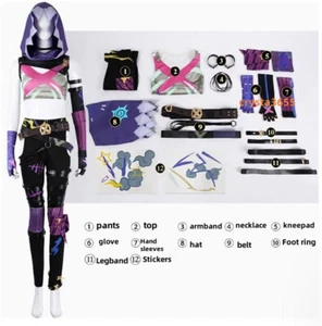 LOL League of Legends Arcane Season 2 JINX Cosplay Costume Outfits Boots Female - Picture 1 of 24