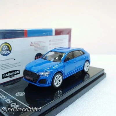 Audi RSQ8 Turbo Blue RHD PARA64 1/64 #PA-65175 - Image 1 of 2