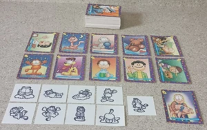 Vintage 1992 Skybox Garfield Premier Edition 100 Trading Card Set And 9 Tattoos Set - Bild 1 von 5