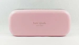 Kate Spade Glasses + Case (6 x 2 ¾ Light Pink / Dark Green) FULL SET NEW!! - Picture 1 of 4