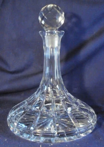 Crystal Ships Decanter Riviera by Towle - Picture 1 of 4