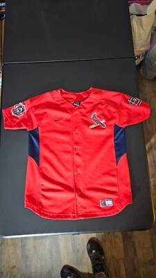 Camiseta deportiva de béisbol roja Albert Pujols St. Louis Cardinals Nike juvenil L 16/18 Foto 1 de 4