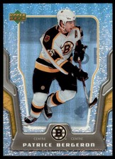 2007-08 UPPER DECK MCDONALD'S PATRICE BERGERON BOSTON BRUINS #48