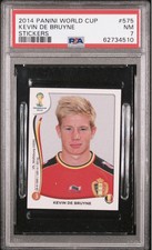 2014 Panini FIFA World Cup Brazil Album Stickers Kevin de Bruyne PSA 7 Belgium