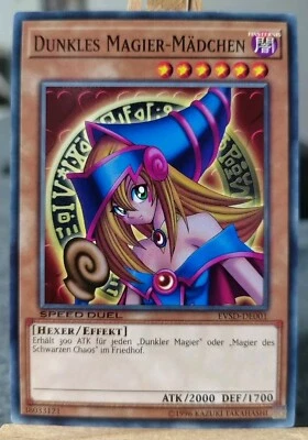 DUNKLES MAGIER-MÄDCHEN - EVSD-DE001 Common / Speed Duel Near Mint - Bild 1 von 4