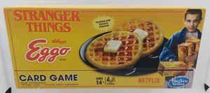 Hasbro / Netflix - STRANGER THINGS Eggo Card Game (2017) Opened, Never Used - Picture 1 of 10