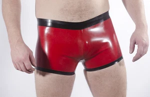 PANTALONES CORTOS de goma para hombre. Colores extra, látex peso medio 0,5 mm - Imagen 1 de 9