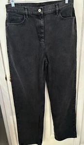 ASOS Collusion Jeans Washed Black Denim Straight Leg Tall W34 X L36 - Picture 1 of 5